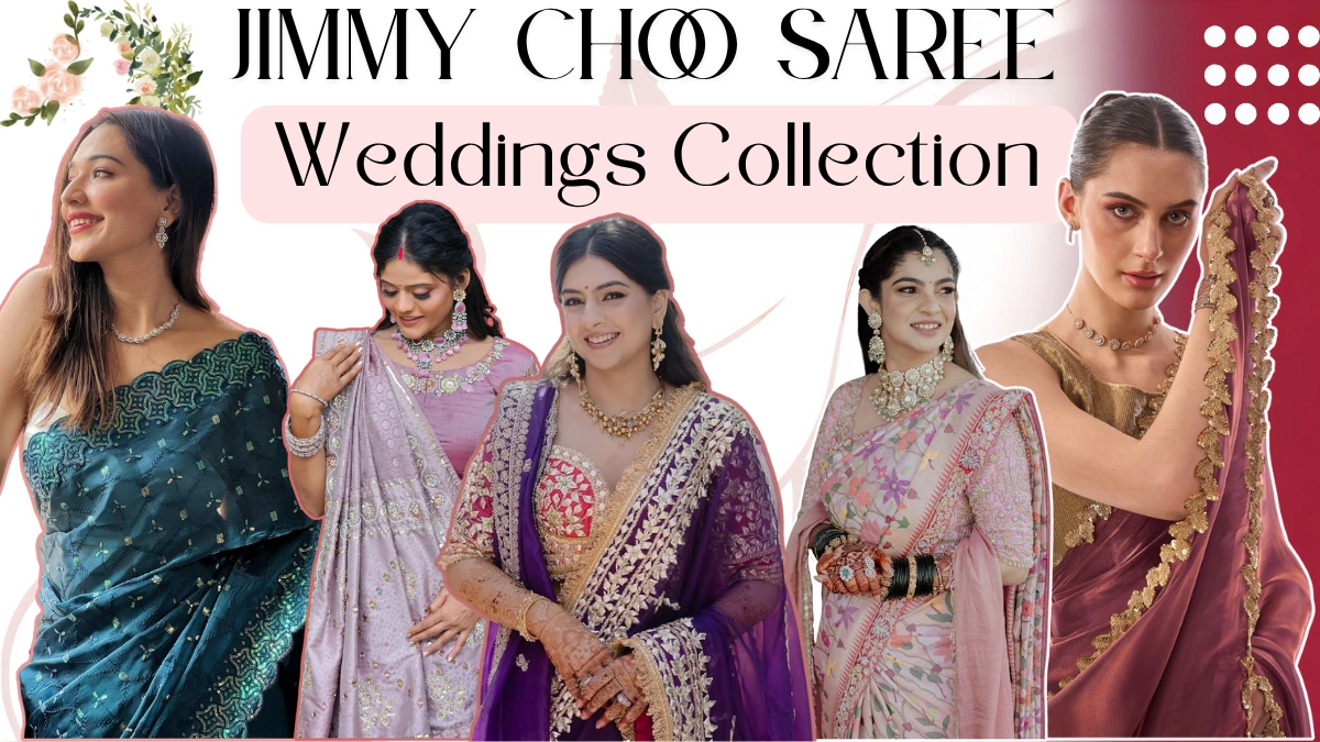 Jimmy Choo Saree for Weddings and Festive Occasions