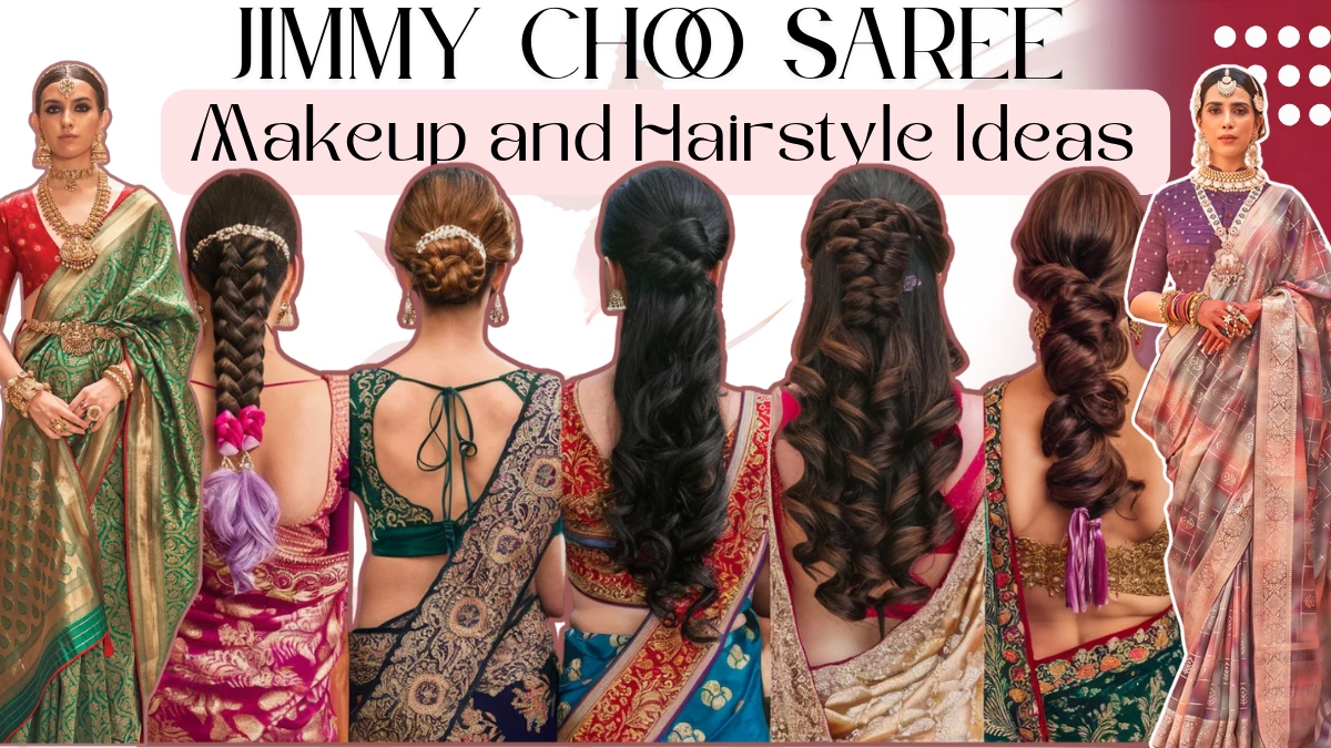 Makeup and Hairstyle Ideas For Saree