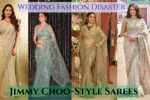 Jimmy Choo saree wedding